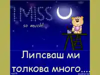 Липсваш ми ...