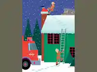 Забавна Коледна Картичка