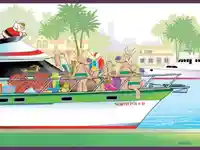 Забавна Коледна Картичкаеленчета