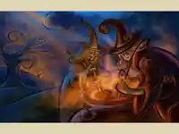 Картичка типична Хелоуин!