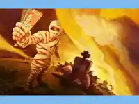 Картичка възкръснали надигащи се ръце от отвъдното!