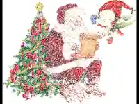 Коледна анимирана картичка!Радостно посрещане на Новата Година!