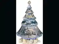 Коледна анимирана картичка!Светеща елха!