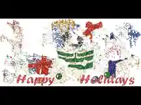 Коледна анимирана картичка2244