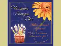 Честит Рожден Ден! Живей цветно! Радвай се!