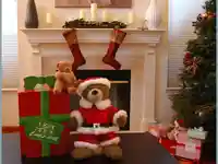 Коледно плюшено мече!