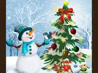 Снежко с птиче-Честита Нова  Година!