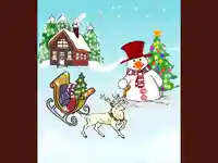 Снежния човек на двора!