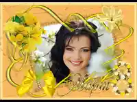 Честит празник нежна красива усмихната жена!