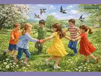 Деца с мартеници