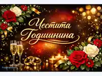 Картичка „Честита Годишнина“