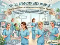 Картичка за дентални сестри - 7 април