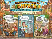 Международен ден на бирата: Хумористични сцени, показващи защо бирата е любима на всички поколения.