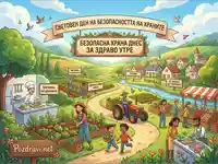 Световен ден на безопасността на храните: Пътят от нивата до трапезата за здраво утре