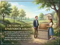 Световен ден на Брайловата азбука: Ключ към знание и независимост за незрящите