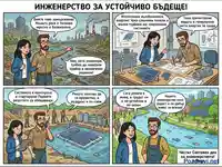 Инженерство за устойчиво бъдеще: От замърсяване до чиста природа с възобновяеми енергийни решения.