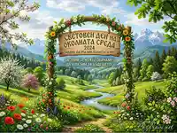 Световен ден на околната среда 2024: Красив пролетен пейзаж с послание за опазване на планетата.