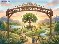Световен ден на психичното здраве: Общност, грижа и подкрепа за благополучие.