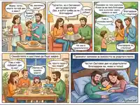 Един ден на благодарност: Семейство празнува Световния ден на родителите с обич и мили жестове.