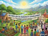Световен ден на социалната справедливост: Общност, равенство и устойчиво бъдеще за всички.