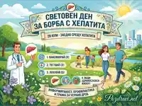 Световен ден за борба с хепатита: Ваксинация, тестване, лечение и здравословен живот за здрав черен дроб.