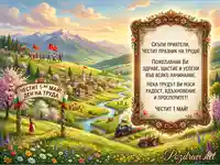Честит Ден на труда! Пожелание за 1 май