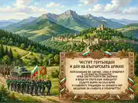 Поздрав за Гергьовден и Деня на Българската армия