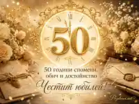 Златен юбилей 50 години със спомени, обич и достойнство