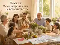 Международен ден на семейството с топла празнична трапеза и три поколения заедно