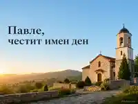 Имен ден на Павле за Петровден с каменна църква