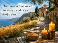 Летен Атанасовден с манастирска пътека, жито и свещи
