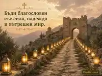 Св. 45 мъченици в Никопол с път от фенери и благословение