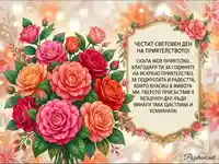 Картичка за Световния ден на приятелството