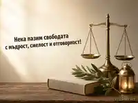 Свобода, мъдрост и отговорност за Международния ден на демокрацията