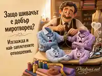 Шивачът миротворец изглажда и най-заплетените отношения
